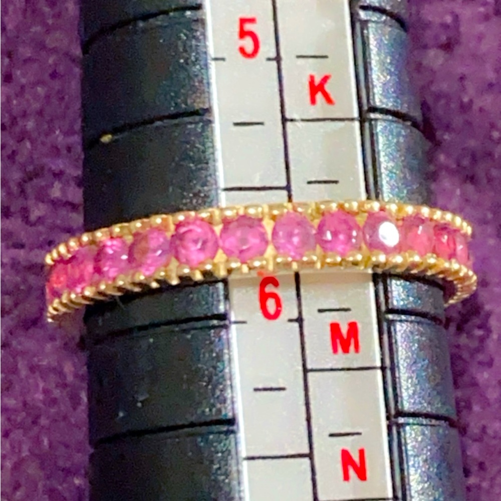 14k gold eternity ring